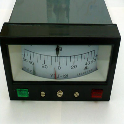 YEJ-121電接點矩形膜盒壓力表